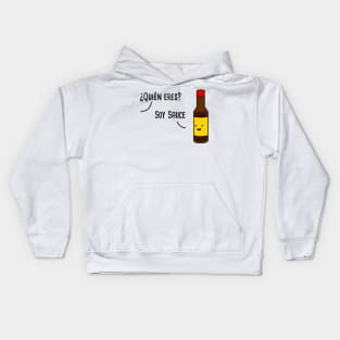 Soy Sauce - Spanish Puns Collection Kids Hoodie